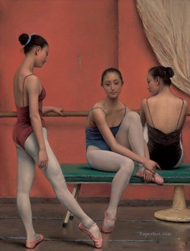 中国の女の子 Painting - ヌードバレエ24中国人